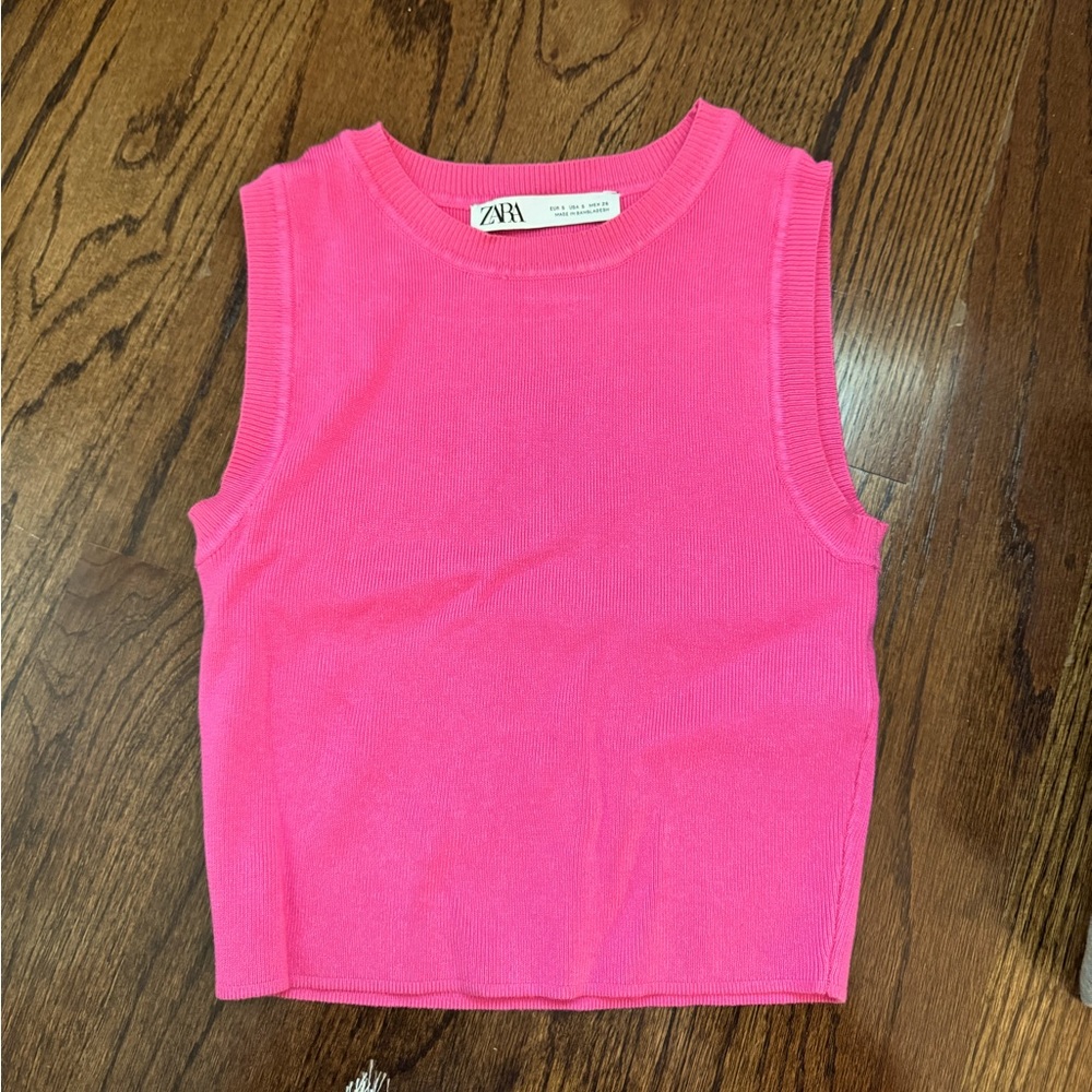 Zara Pink Tank Top